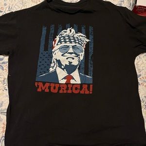 Mens Large ‘Murica Trump Shirt